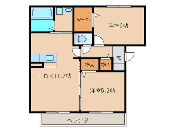 サニ－ホ－ムズの物件間取画像